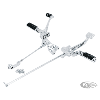 GZP Chrome forward control kit XL04-13
