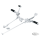 GZP Chrome forward control kit XL04-13