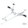 GZP Chrome forward control kit +2" XL04-