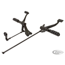GZP Chrome Forward controls XL14-up +2"