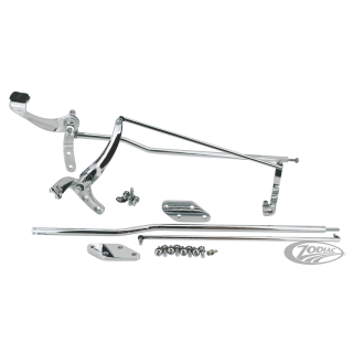 GZP Chrome forward cntrl kit FXD06-17