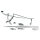 GZP Chrome forward cntrl kit FXD06-17