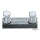 Weld on tab forward control + brackets