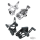 GZP Chrome Billet forw contr FL/FX/FX