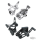 GZP Black/cut fwd control kit F*ST00-17