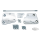 GZP Chr.2" floorboard ext.kit Softail 86