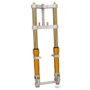 Caliper brckt clr Ohlins 11.5" l/h 00-up