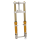 Caliper brckt clr Ohlins 11.5" l/h 00-up