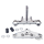 GZP Triple Tree W-Glide Chrome straight