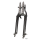 Springer fork BT36-45 in-line Chrome