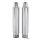 GZP Chr 49mm fork tube 2" extensions