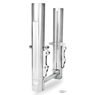 LOWER LEG ASSY FLH/T08-13 Chr dual disk