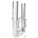 LOWER LEG ASSY FLH/T08-13 Chr dual disk