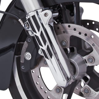 Lower Leg Covers Chrome FLH/T14-UP