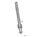 Axle for 39mm fork and 220mm triple tree