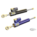 Purple Steering damper incl.damper brckt