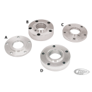 Disc hub spacer f/rr drum hub 67-72 28mm