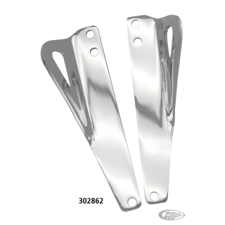 GZP chr tie-down bracket kit FLH/T95-13