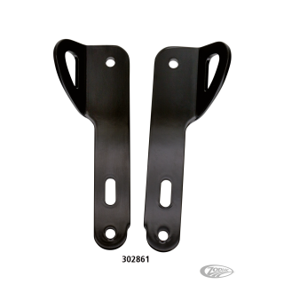 GZP blk tie-down bracket kit FLH/T14-UP