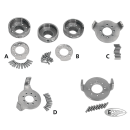 Steer stop stainless XL, FXD, FXR models