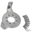 Steer stop stainless Rigid, Softail