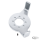 GZP Steer stop stainless Rigid, Softail