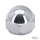 GZP Chrome Glide acorn top stem nut 1"-2