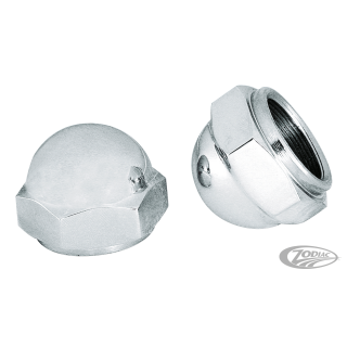 Chrome Stem Nut 750cc Springers