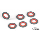 6pck Sealing washer Front FLT+FLHR 94-up
