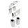 GZP Upper cvr wide-glide Stainl.3 1/2" c