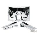 GZP Chrome headlight tins FLST
