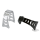 GZP Chrome Tomahawk fork brace Wide Glid