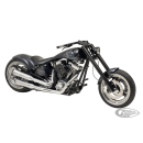Custom Softail Fender struts Raw Steel