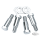 Shock mounting kit zinc F*ST84-17
