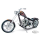 Softail 200 frame kit HA sw/a 1 3/8" R=3