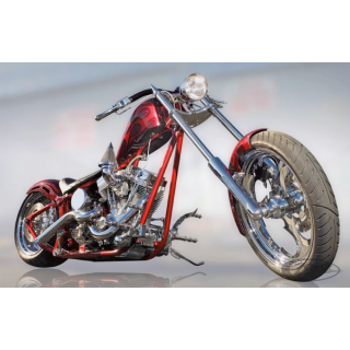 Softail 250 frame kit HA sw/a 1 3/8" R=3