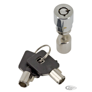 GZP Chrome neck lock pin set with key