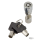 GZP Chrome neck lock pin set with key