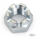 Castle nut for axle Single Sided, zinc