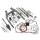 Wide Ass swingarm kit raw FXD06-17