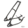 Weld-on Hard Tail XL79-81 disc brake