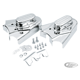 Phantom II Radachsen Abdeckung chrom für Harley Softail 86-06