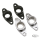 Swing arm mounts L&R, black FXR