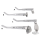 GZP Chrome adjustable jiffy Softail 88-9