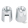 GZP Chr Shck stud covers BT70-84 XL65-74