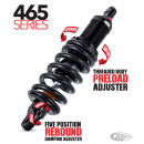 PS465 309mm monoshock blk M8-Softail
