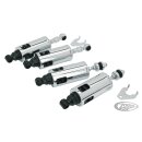 PS Adj. Softail shocks chrome std. 89-99