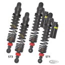 MUPO ST1 twin shocks with reservoir 12"