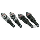 Burly 10.5" blk shocks chr sprng XL88-03