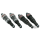 Burly 10.5" blk shocks chr sprng XL88-03